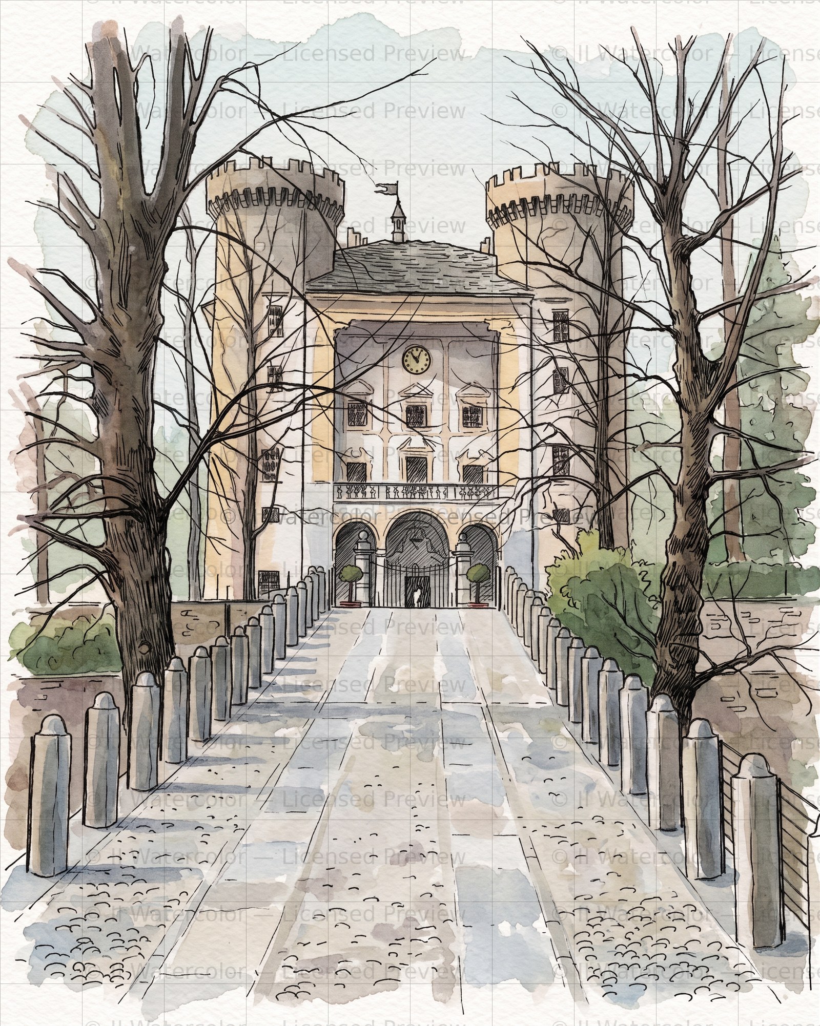 Aymaville Castle Aosta Valley